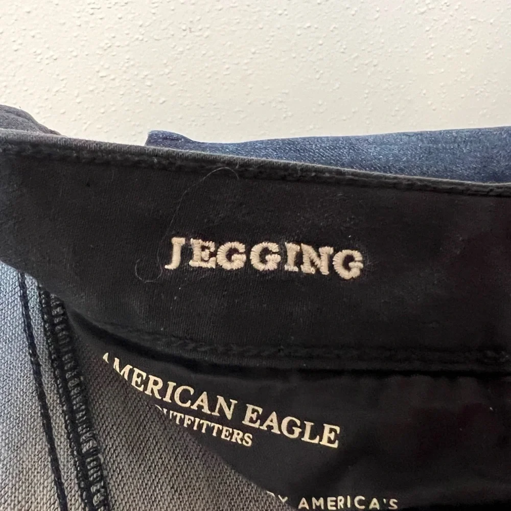 American eagle color block jeans. - Picture 6 of 8